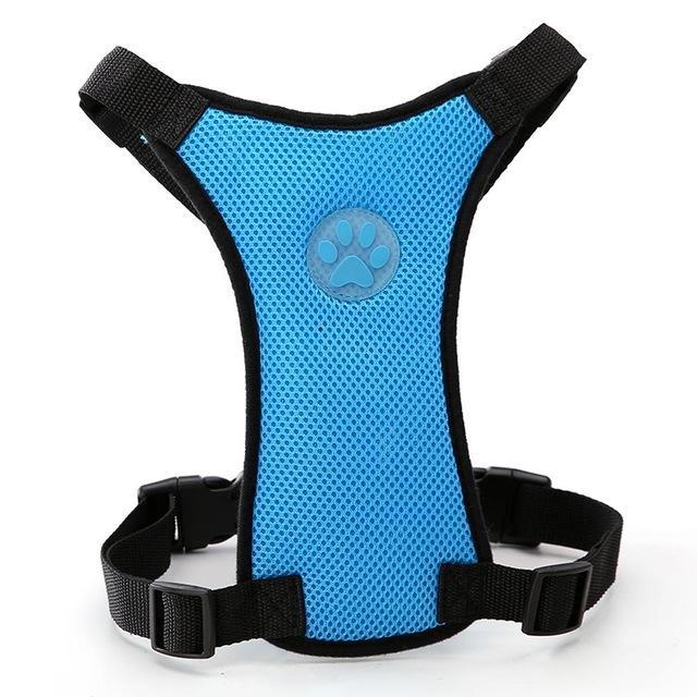 Soft Nylon Mesh Dog Car Seat Harness