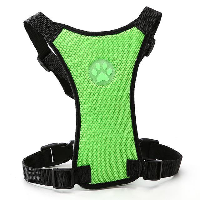 Soft Nylon Mesh Dog Car Seat Harness