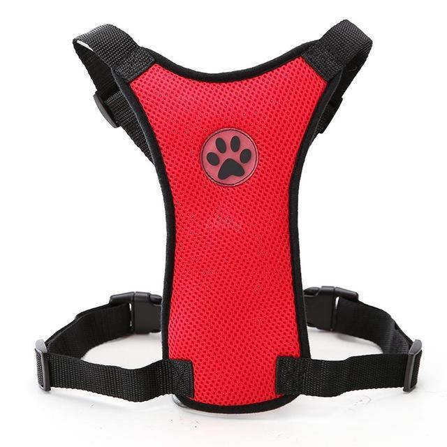 Soft Nylon Mesh Dog Car Seat Harness