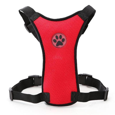 Soft Nylon Mesh Dog Car Seat Harness