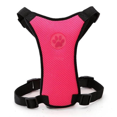 Soft Nylon Mesh Dog Car Seat Harness