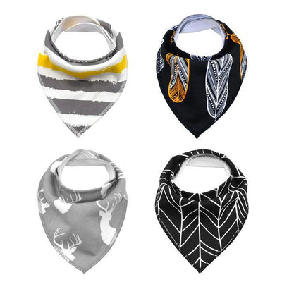 4pcs Dog Bandana Cats Dogs Scarf Bib Cotton Pet Grooming Accessories Bandage Collar for Small Medium Pet Chihuahua