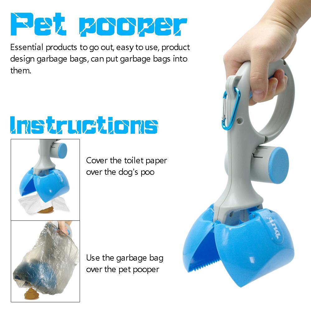 Portable & Sanitary Pet Pooper Scooper