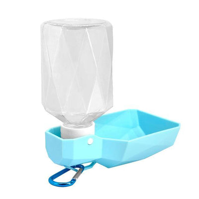 Foldable Pet Water Dispenser Drinking Feeder