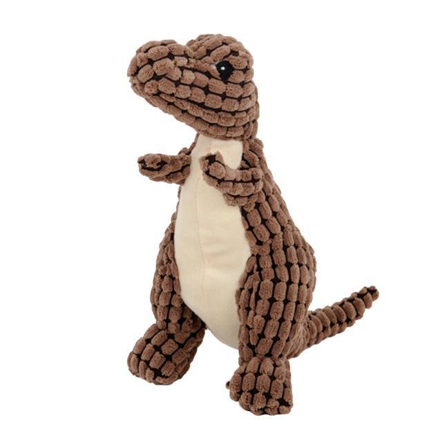 Dinosaur Squeaky Dog Chew Toy