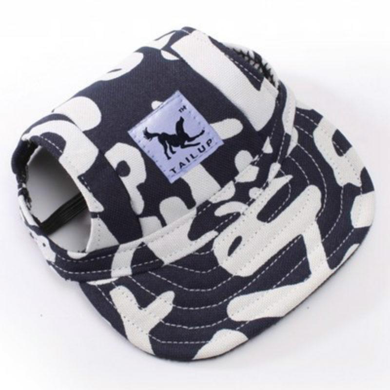 TAILUP Print Baseball Dog Hat for Small Dogs