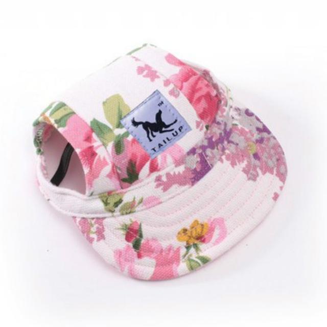 TAILUP Print Baseball Dog Hat for Small Dogs