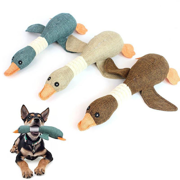 Wild Geese Dog Squeaky Chew Toy