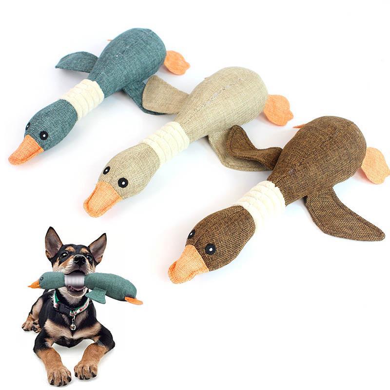 Wild Geese Dog Squeaky Chew Toy